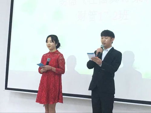 會計學院主持隊 以聲音為筆，繪就一場藝術(shù)與專業(yè)交融的表演活動